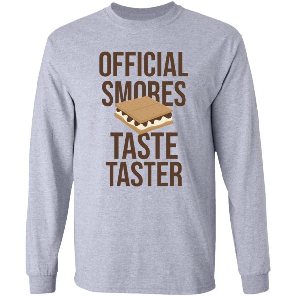 official smores taste taster long sleeve