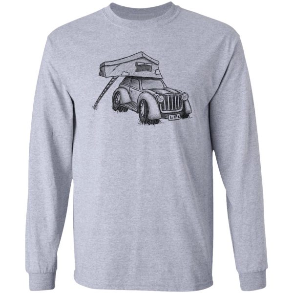 offroad camping roof-top-tent car long sleeve