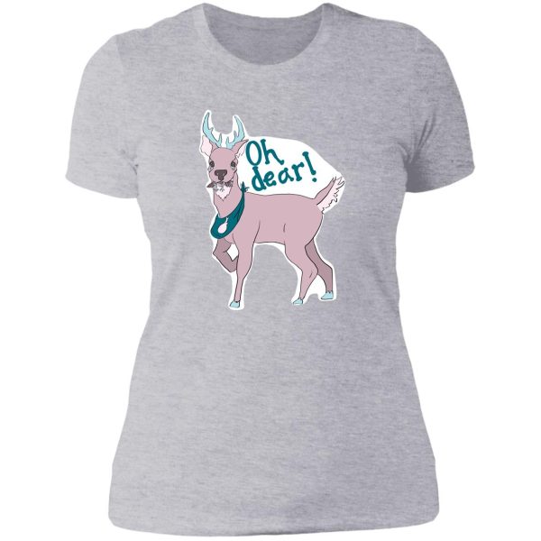 oh deer lady t-shirt
