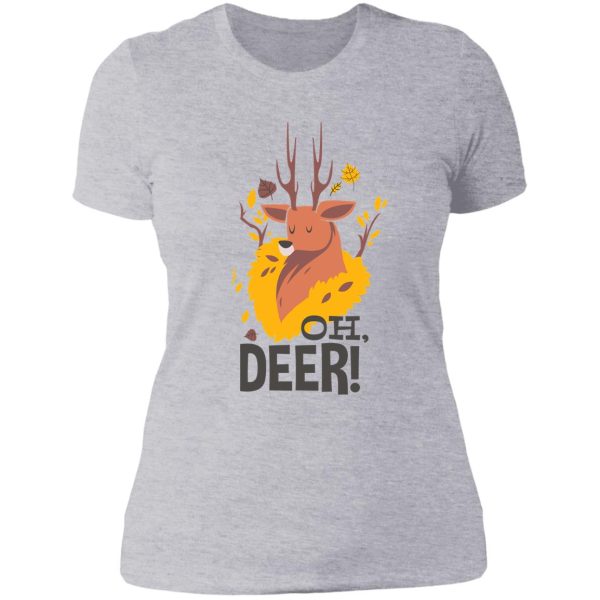 oh deer lady t-shirt