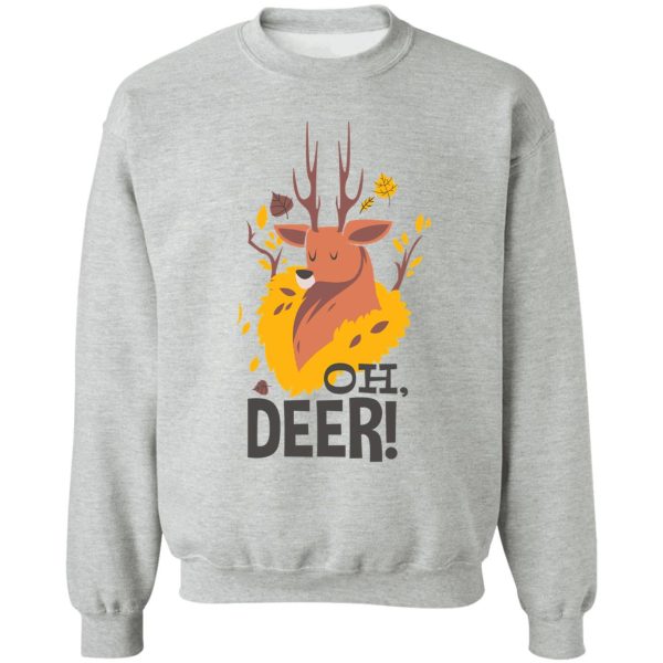 oh deer sweatshirt