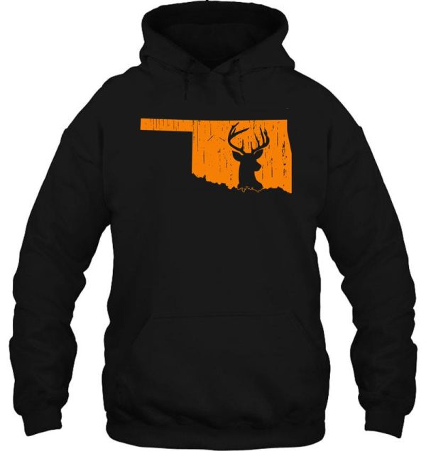 oklahoma deer hunting hoodie