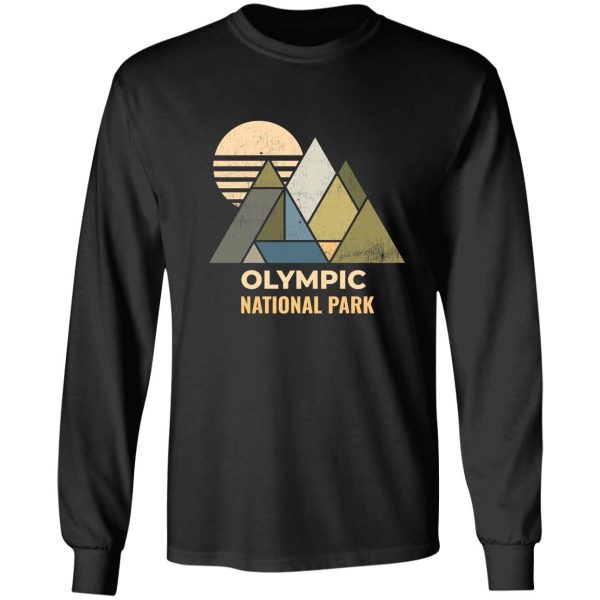 olympic washington distressed long sleeve
