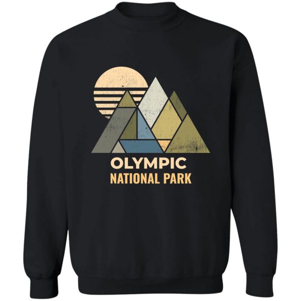 olympic washington distressed sweatshirt