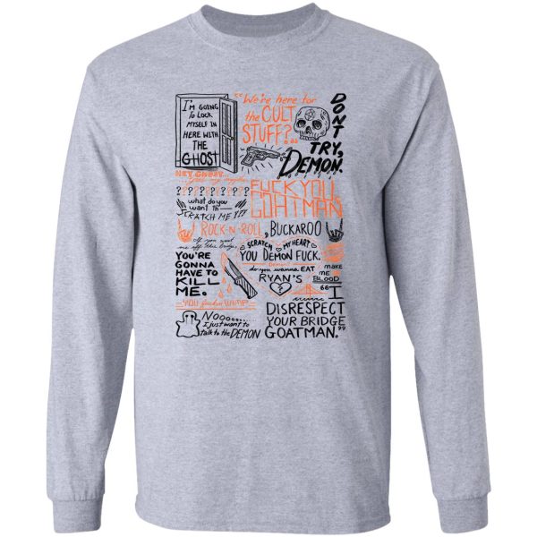 on your bridge goatman long sleeve