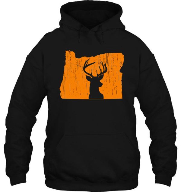 oregon deer hunting hoodie