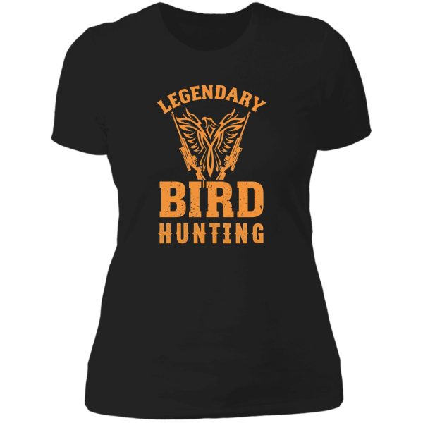 original bird hunting design lady t-shirt