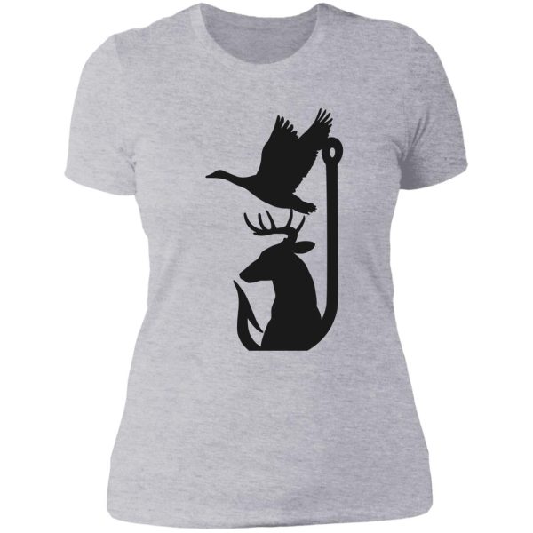 original hunting design lady t-shirt