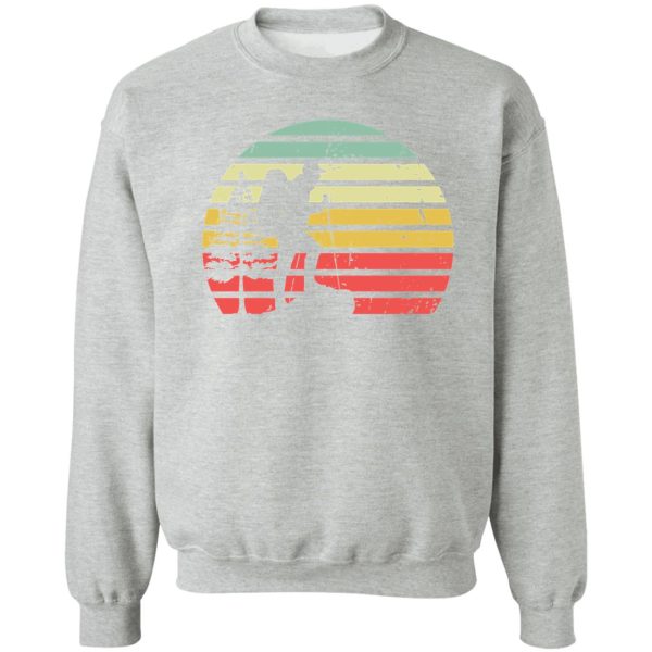 original vintage hiking design sweatshirt