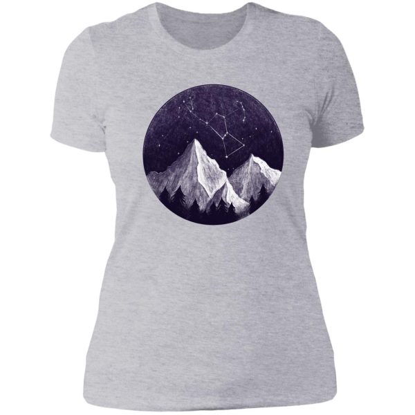 orion constellation lady t-shirt