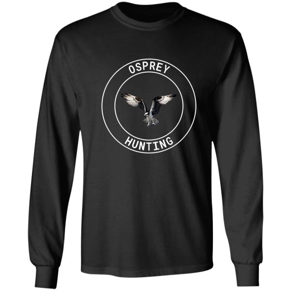 osprey hawk hunting funny natural long sleeve