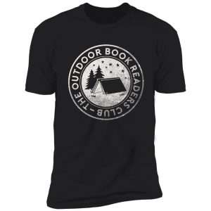 outdoor book readers club logo shirt