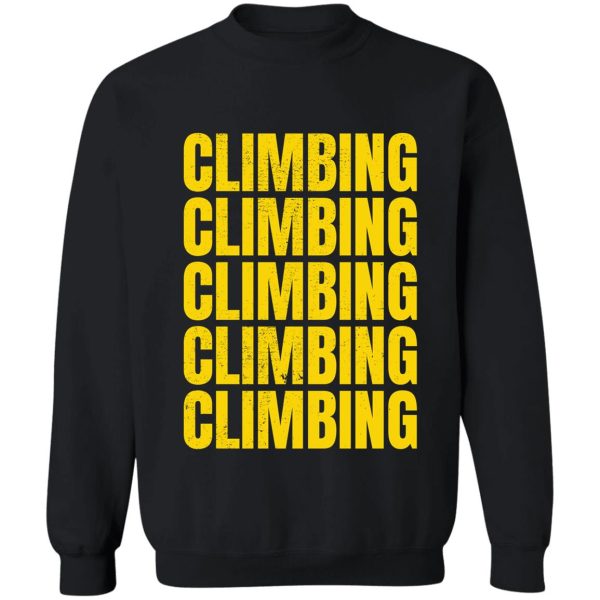 outdoor climbing sweatshirt