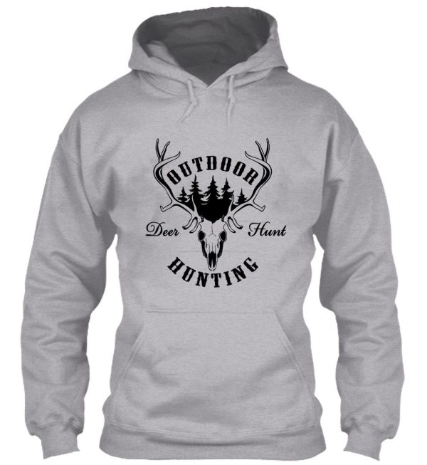 outdoor deer hunt original deer hunting design hoodie