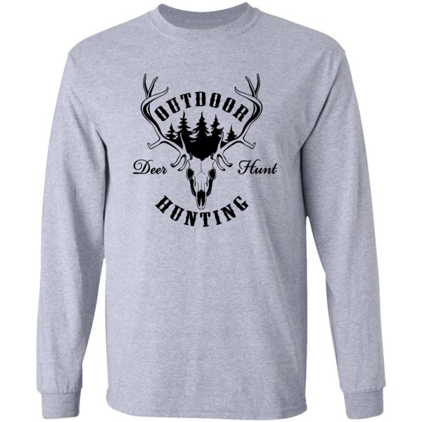 outdoor deer hunt original deer hunting design long sleeve