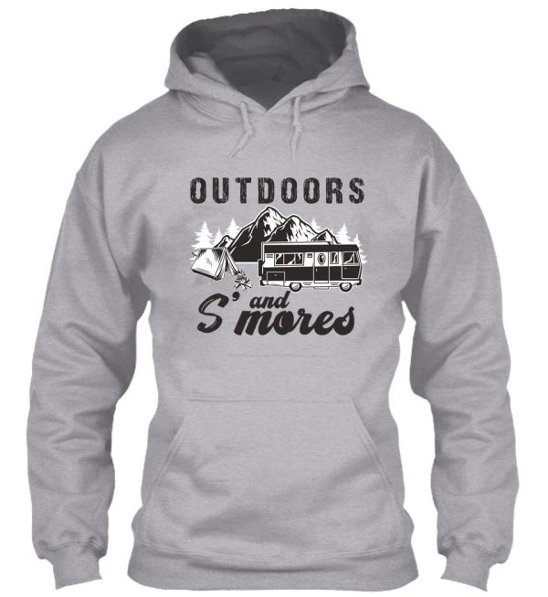 outdoors and smores hoodie