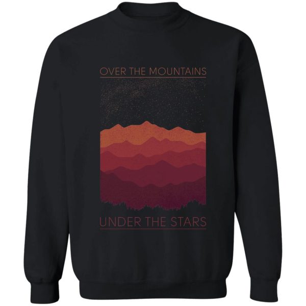 over the mountains sweatshirt