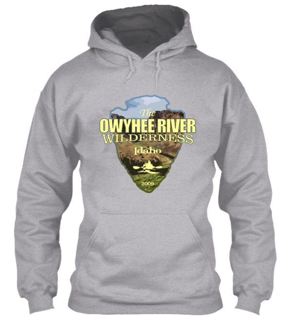 owyhee wilderness (arrowhead) hoodie