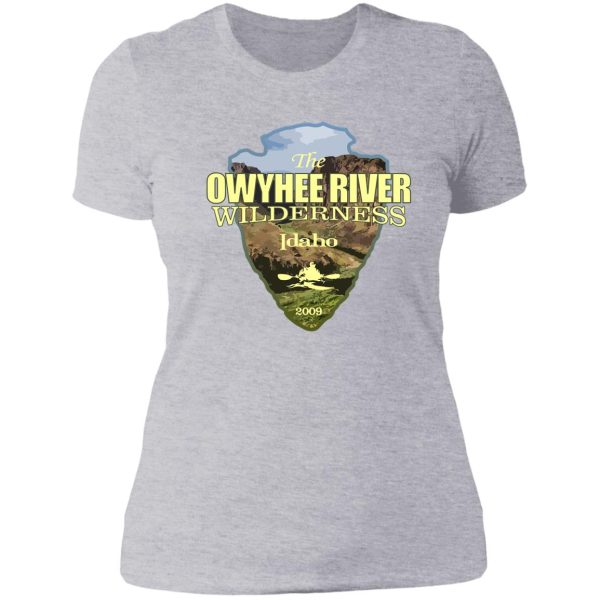 owyhee wilderness (arrowhead) lady t-shirt