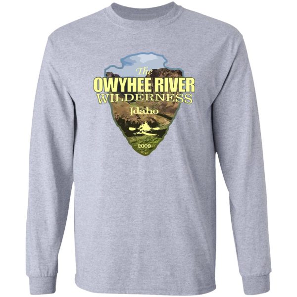 owyhee wilderness (arrowhead) long sleeve