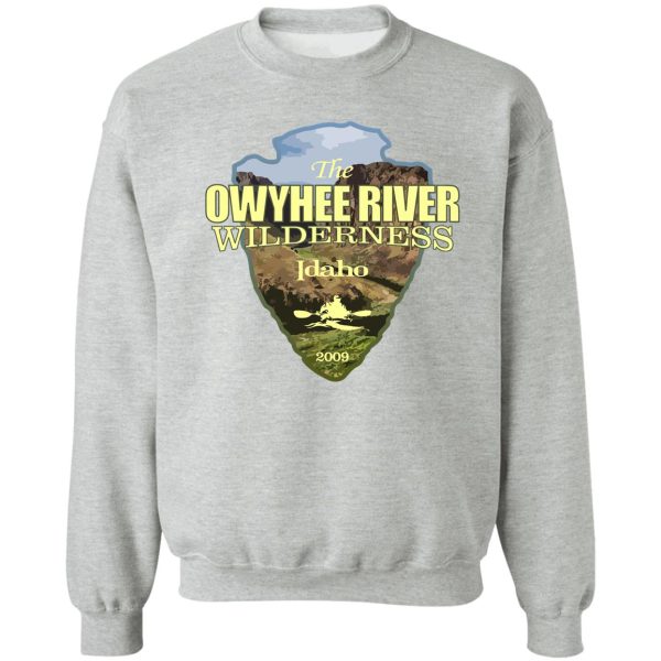 owyhee wilderness (arrowhead) sweatshirt