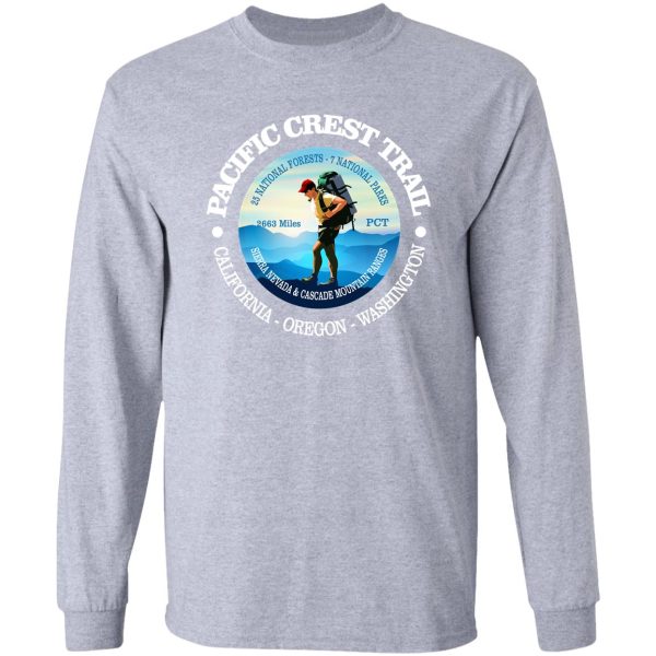 pacific crest trail (c) long sleeve