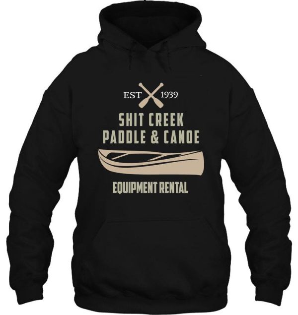 paddle & canoe equipment rental hoodie