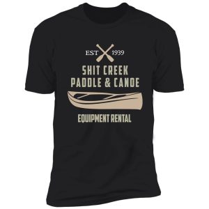 paddle & canoe equipment rental shirt