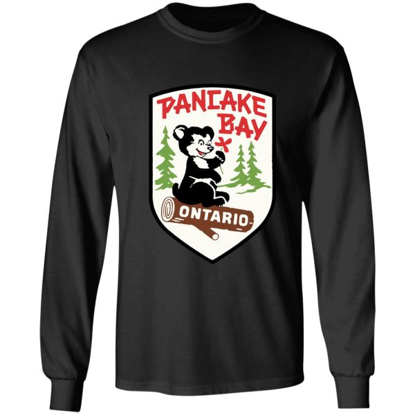 pancake bay provincial park ontario vintage travel decal long sleeve