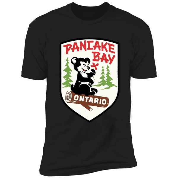 pancake bay provincial park ontario vintage travel decal shirt