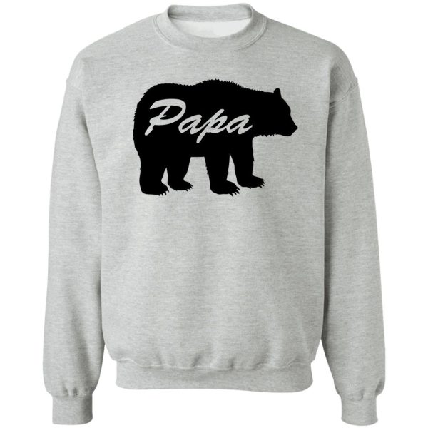papa bear sweatshirt