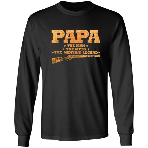papa hunting legend long sleeve