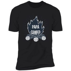 papa mama happy camper-t shirt shirt