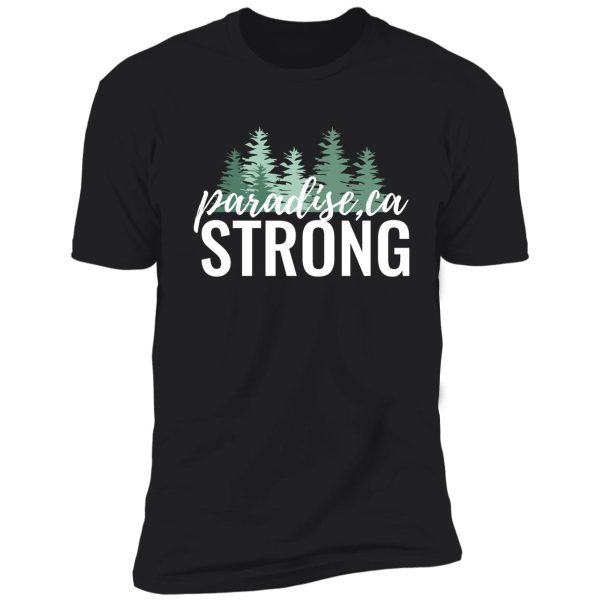 paradise strong feminine design shirt