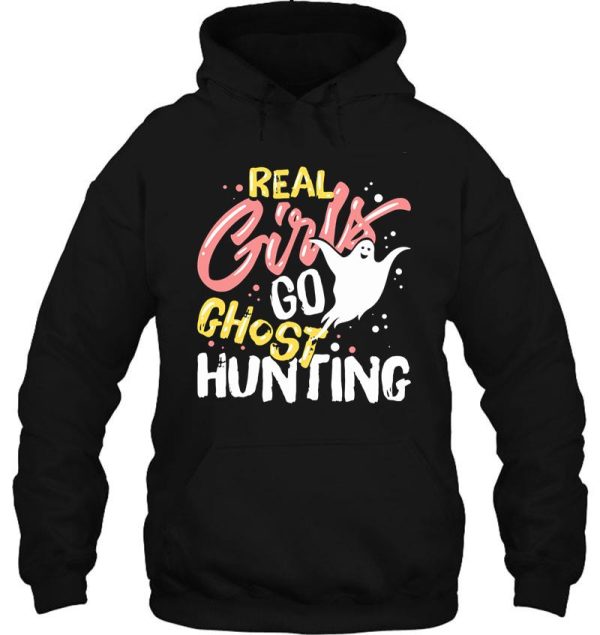 paranormal investigator girl funny hoodie