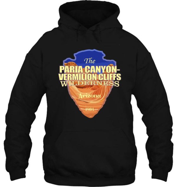 paria canyon - vermilion cliffs wilderness (arrowhead) hoodie