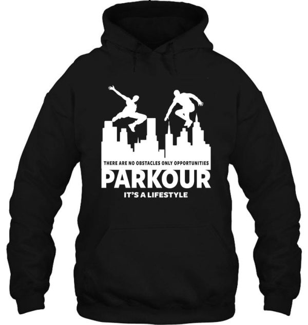 parkour - freerunning - traceur hoodie