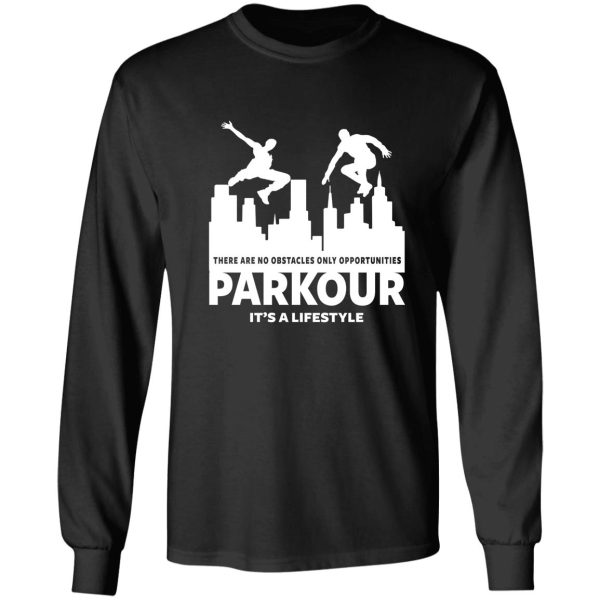 parkour - freerunning - traceur long sleeve