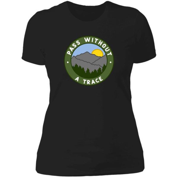 pass without a trace lady t-shirt