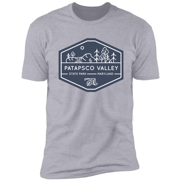 patapsco valley state park blue badge shirt