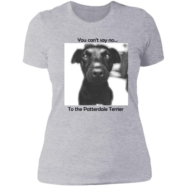 patterdale terrier - cant say lady t-shirt
