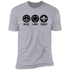 peace love scout shirt