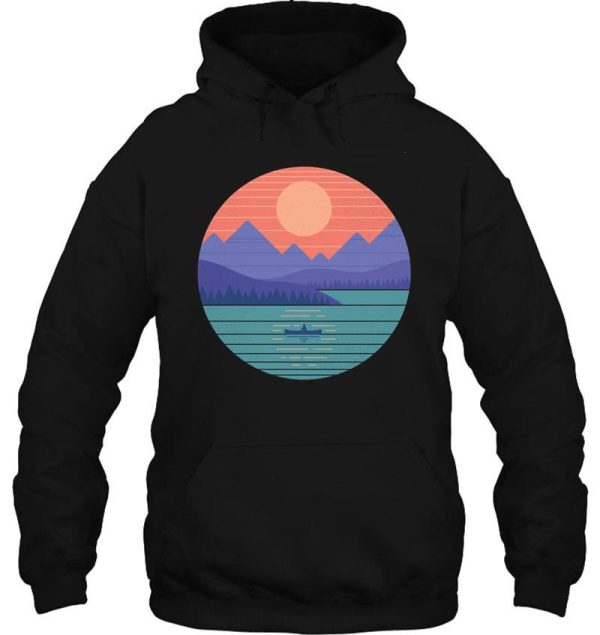peaceful reflection hoodie