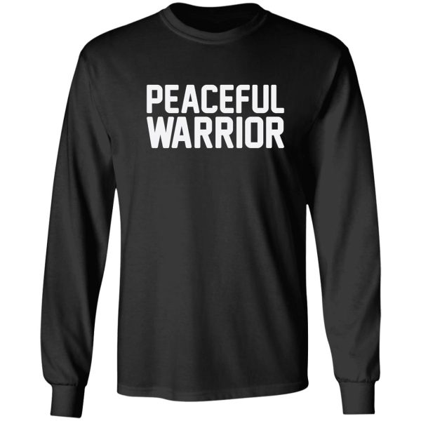 peaceful warrior long sleeve