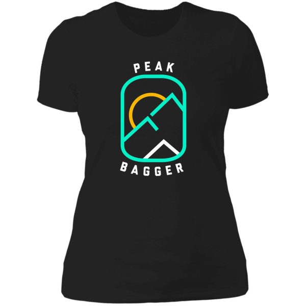 peak bagger lady t-shirt