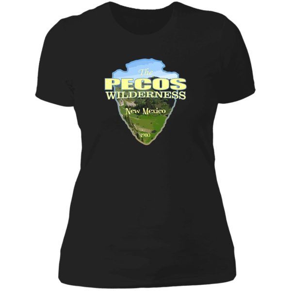 pecos wilderness (arrowhead) lady t-shirt