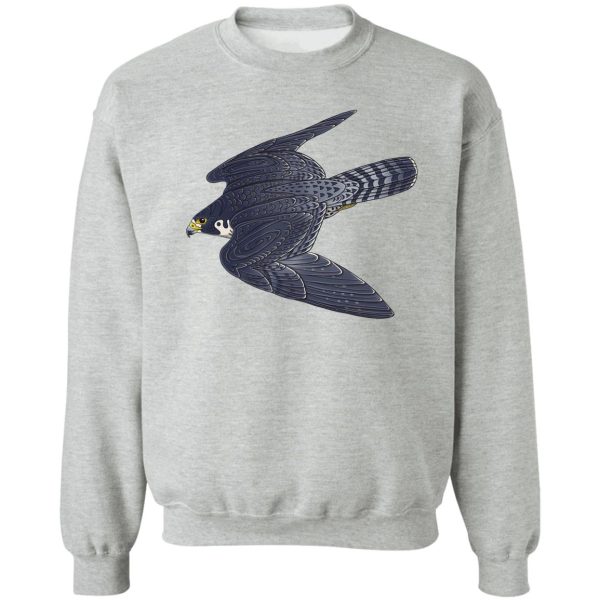 peregrine falcon sweatshirt