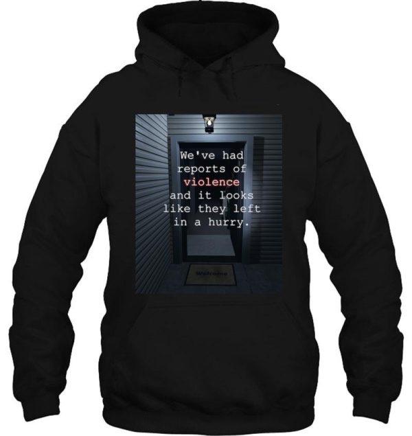 phasmophobia haunted housewarming hoodie