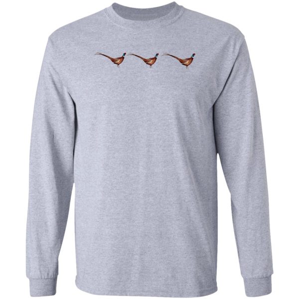 pheasant fan long sleeve