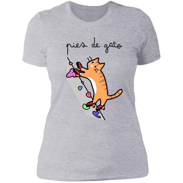 pies de gato - cesar (tabby) lady t-shirt